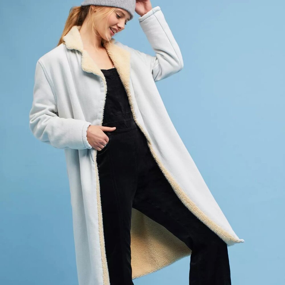 Levi's Mountain Sherpa Coat Women's Size Small